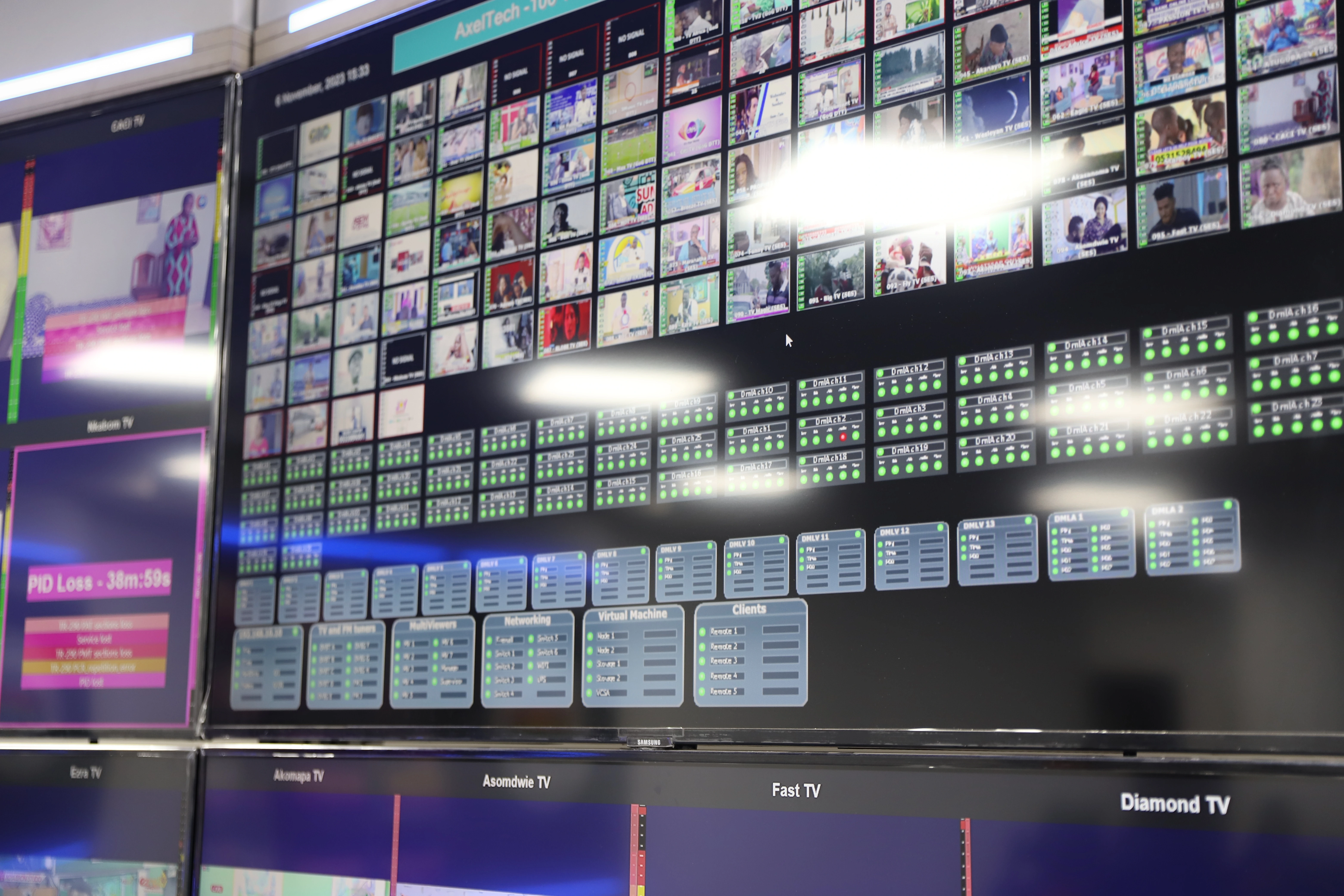 Broadcast monitoring systems
