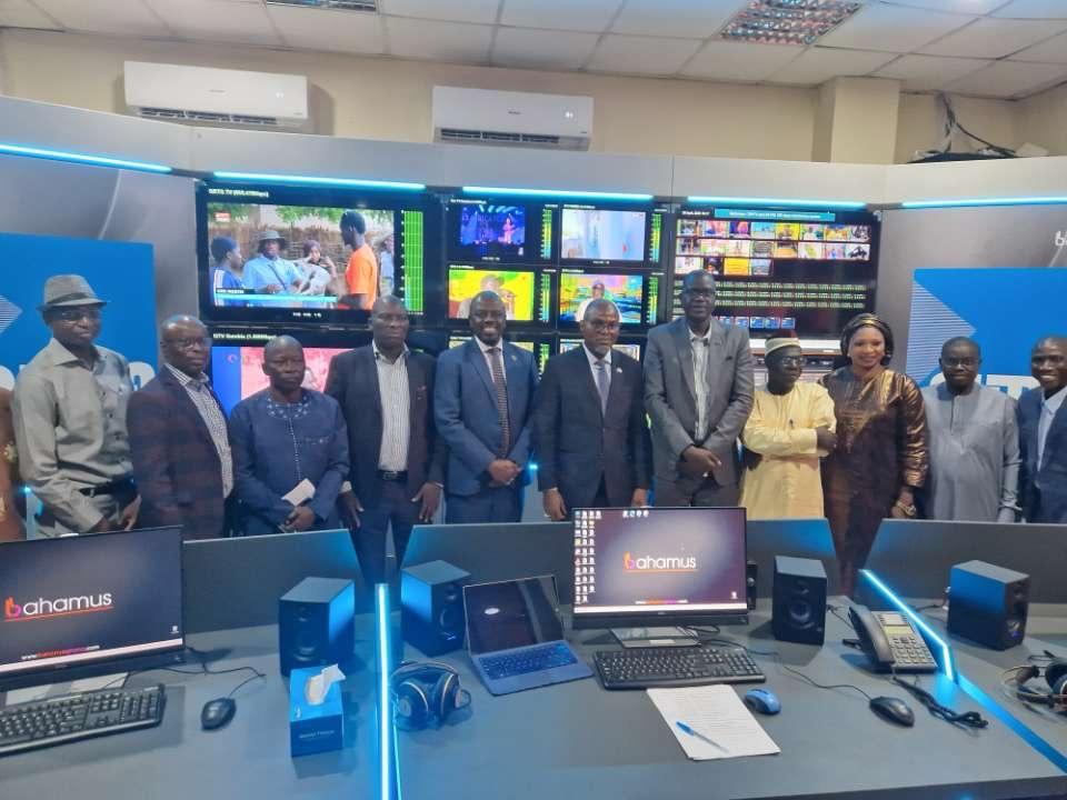 Broadcast monitoring control room, Public Utility Regulatory Authority, The Gambia